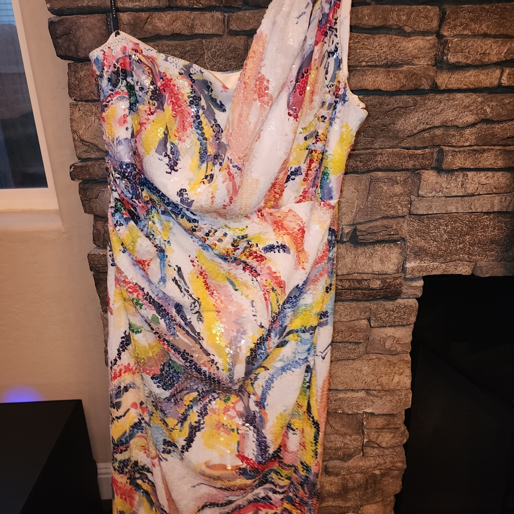 David Meister Elegant White Dress